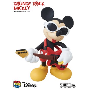 Disney VCD Vinyl Figure Grunge Rock Mickey Mouse 14 cm